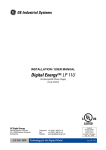GE LP11U Power Supply User Manual