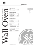 GE JRP15 Oven User Manual