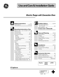 GE JBP95 Convection Oven User Manual