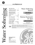GE GXCF25HBS Water Dispenser User Manual