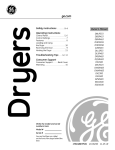 GE DBLR333 Drill User Manual