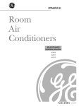 GE agp08 Air Conditioner User Manual