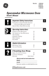 GE 49-40614 Microwave Oven User Manual