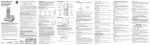 GE 25922 Cordless Telephone User Manual