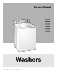 GE 175D1807P239 Washer User Manual
