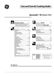 GE 164 D2588P188 Microwave Oven User Manual
