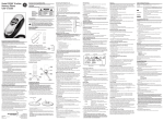 GE 00007057 Telephone User Manual