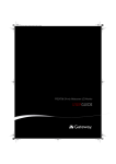 Gateway FPD2475W Computer Monitor User Manual