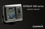 Garmin GPSMAP 400 GPS Receiver User Manual