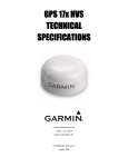 Garmin GPS17 GPS Receiver User Manual