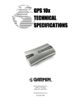 Garmin GPS 10x GPS Receiver User Manual