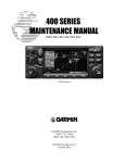 Garmin GNC 420 GPS Receiver User Manual