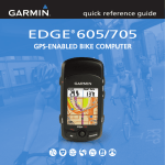 Garmin 605 GPS Receiver User Manual