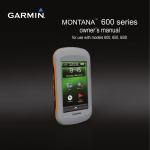 Garmin 521 GPS Receiver User Manual