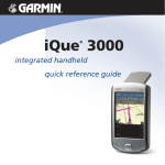 Garmin 3000 Marine GPS System User Manual