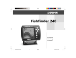 Garmin 240 Fish Finder User Manual