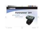 Garmin 201 GPS Receiver User Manual