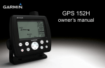 Garmin 190-01219-00 Marine GPS System User Manual