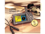 Garmin 190-00004-00 GPS Receiver User Manual