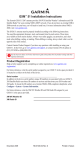 Garmin 182C GPS Receiver User Manual