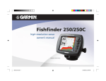 Garmin 160C Fish Finder User Manual