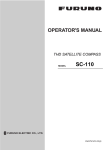 Furuno SC-110 Boating Equipment User Manual