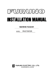 Furuno FR-8252 Marine RADAR User Manual