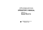 Furuno FM-2710 Telephone User Manual