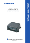 Furuno FA-50 Radar Detector User Manual