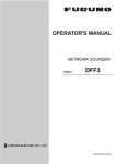 Furuno DFF3 Radar Detector User Manual