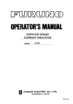 Furuno CI-80 Radar Detector User Manual