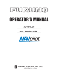 Furuno 520 Fish Finder User Manual