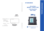 Furuno 1724C Radar Detector User Manual
