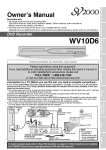 FUNAI WV10D6 DVD Recorder User Manual