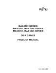 Fujitsu MAB3091 Computer Drive User Manual