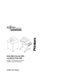Fujitsu 9045 Printer User Manual