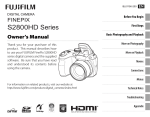 FujiFilm S2800HD Camcorder User Manual