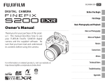 FujiFilm S200EXR Digital Camera User Manual