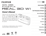 FujiFilm REAL 3D W1 Digital Camera User Manual