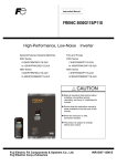 Fuji Bikes 5000G11S/P11S Power Supply User Manual