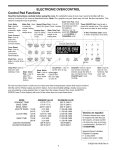 Frigidaire 318200198 Range User Manual