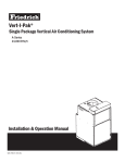 Friedrich 920-159-01 (10-03) Air Conditioner User Manual