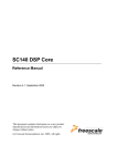 Freescale Semiconductor SC140 Computer Hardware User Manual