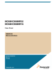 Freescale Semiconductor MC68HC908MR16 Computer Hardware User Manual