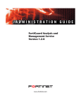 Fortinet 1.2.0 Network Card User Manual