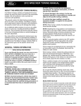 Ford FCS-12141-12 Automobile Accessories User Manual