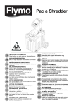 Flymo 510740403 Trimmer User Manual