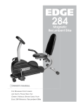 Fitness Quest 284 Exercise Bike User Manual