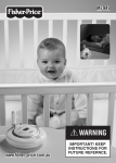 Fisher-Price M7949 Baby Monitor User Manual