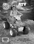 Fisher-Price H7332 Motorized Toy Car User Manual